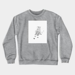 Following the Footsteps Crewneck Sweatshirt